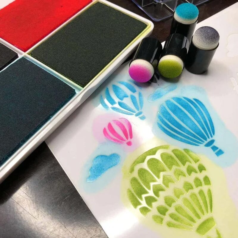 🧑🎨🎨DIY Embossing Painting Rendering💖