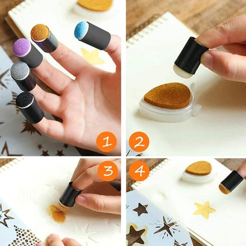 🧑🎨🎨DIY Embossing Painting Rendering💖