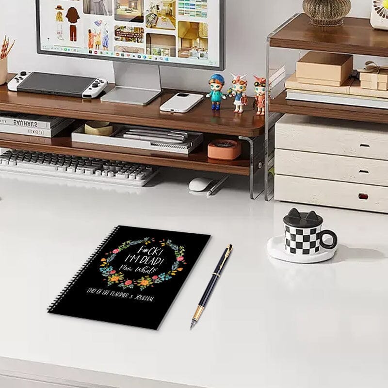 ๐ HalloweenGift: Sh*t, Iโm Dead! End of Life Planner - The Ultimate Spooky Gift! ๐๐ป