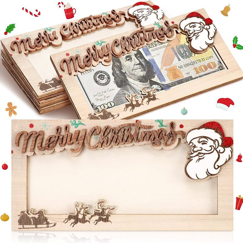 Christmas wooden wallet(🔥Buy More, Get More Free🎄)