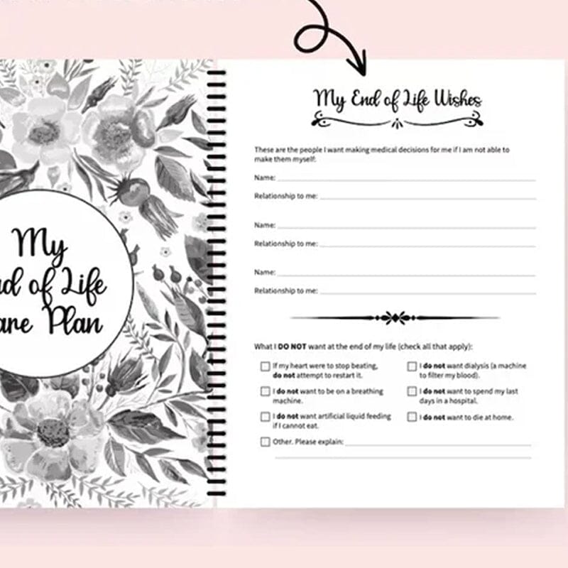 ๐ HalloweenGift: Sh*t, Iโm Dead! End of Life Planner - The Ultimate Spooky Gift! ๐๐ป