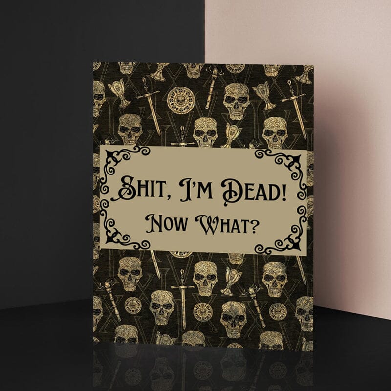 ๐ HalloweenGift: Sh*t, Iโm Dead! End of Life Planner - The Ultimate Spooky Gift! ๐๐ป