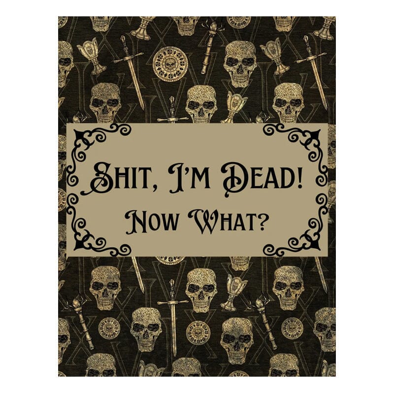 ๐ HalloweenGift: Sh*t, Iโm Dead! End of Life Planner - The Ultimate Spooky Gift! ๐๐ป