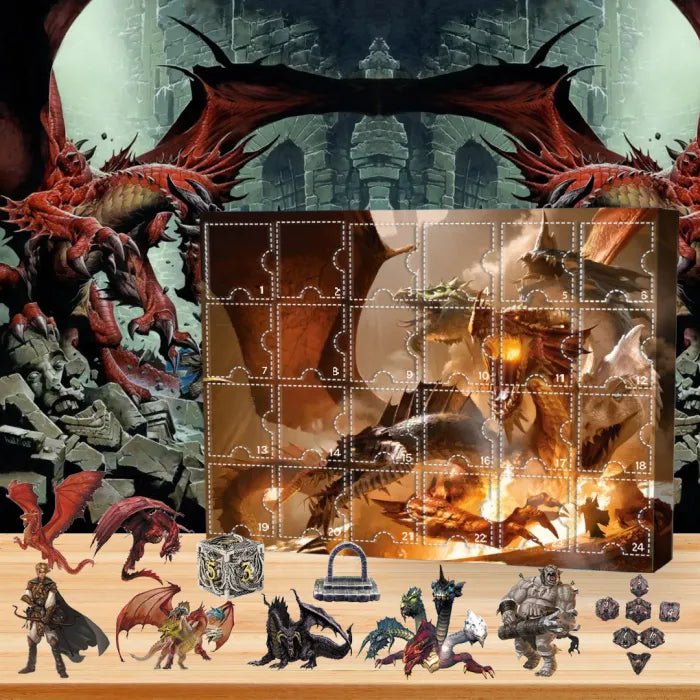 Dungeons & Dragons Advent Calendar đ24 Gifts Are In It