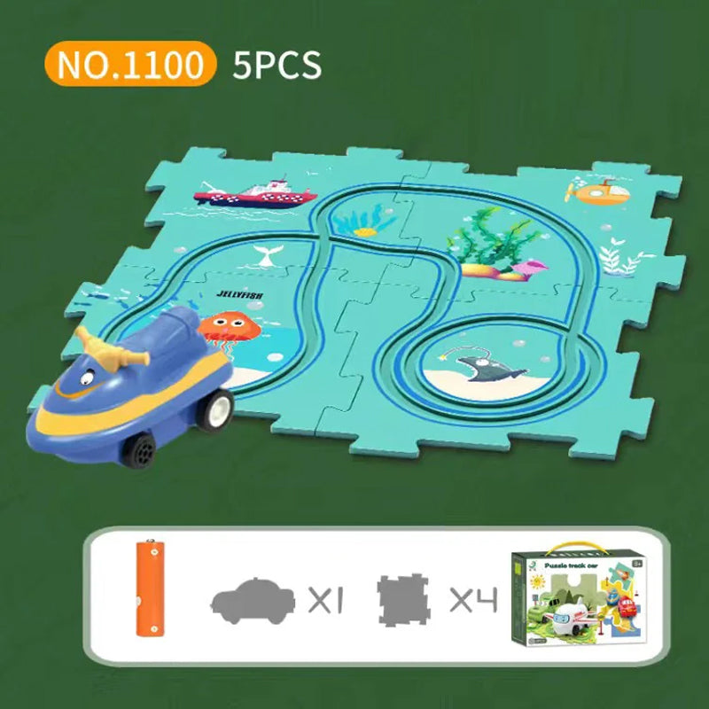 DIY Assembling Electric Trolley(5pcs)