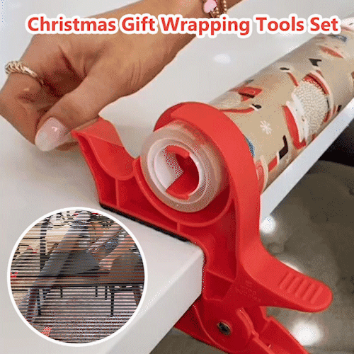 šWrap Buddies Holiday Tabletop Gift Wrapping Tools Set