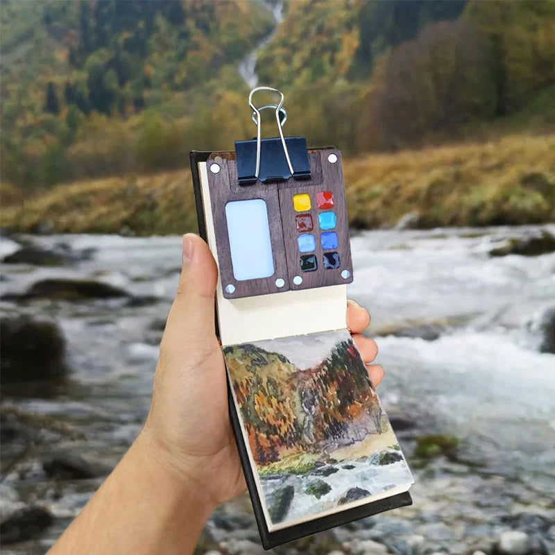 Portable Watercolor Palette