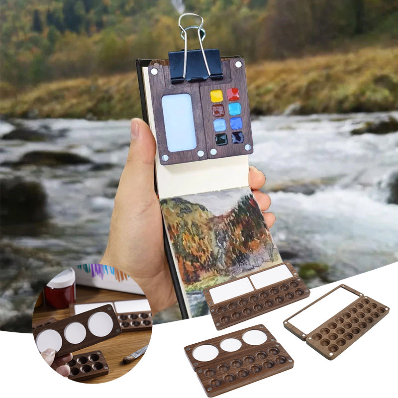 Portable Watercolor Palette