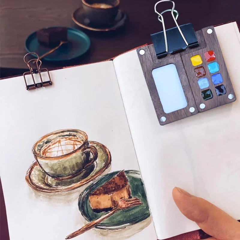 Portable Watercolor Palette