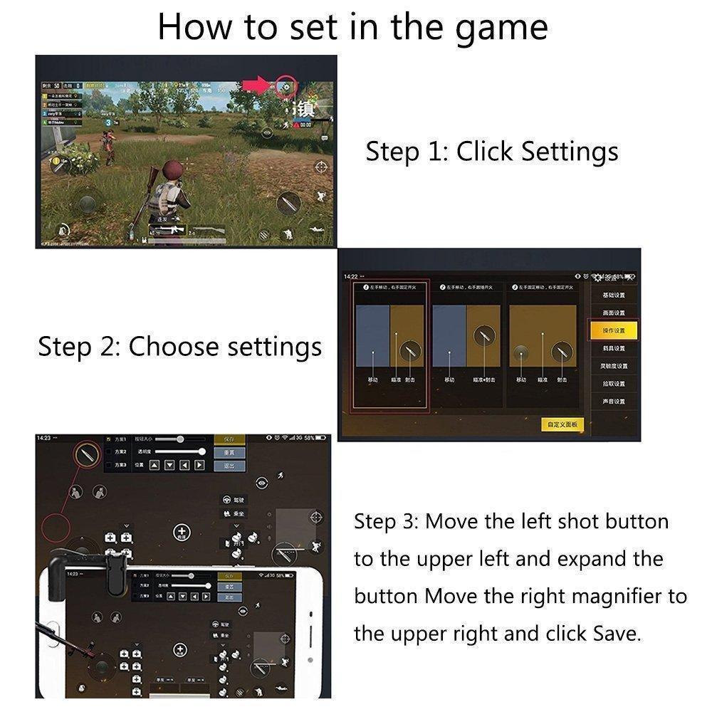 Mobile Game Shooter Controller