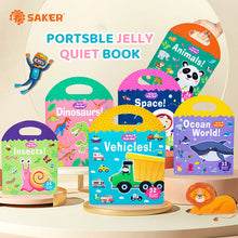 Load image into Gallery viewer, Saker Portsble Jelly Quiet Book