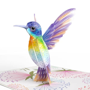 Hummingbird 3D Card