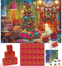 Load image into Gallery viewer, Advent Calendar 2023 Christmas Jigsaw Puzzles