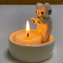 Load image into Gallery viewer, 🐱Cute Cat Candle Holder🕯