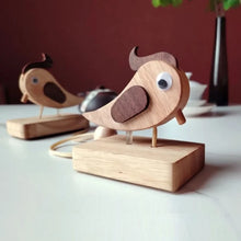 Load image into Gallery viewer, Wooden Handmade Creative Woodpecker Door Bell