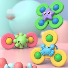 Load image into Gallery viewer, Suction cup spinner toys