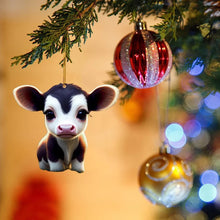 Load image into Gallery viewer, Cartoon Cow Decorative Ornament