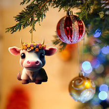 Load image into Gallery viewer, Cartoon Cow Decorative Ornament