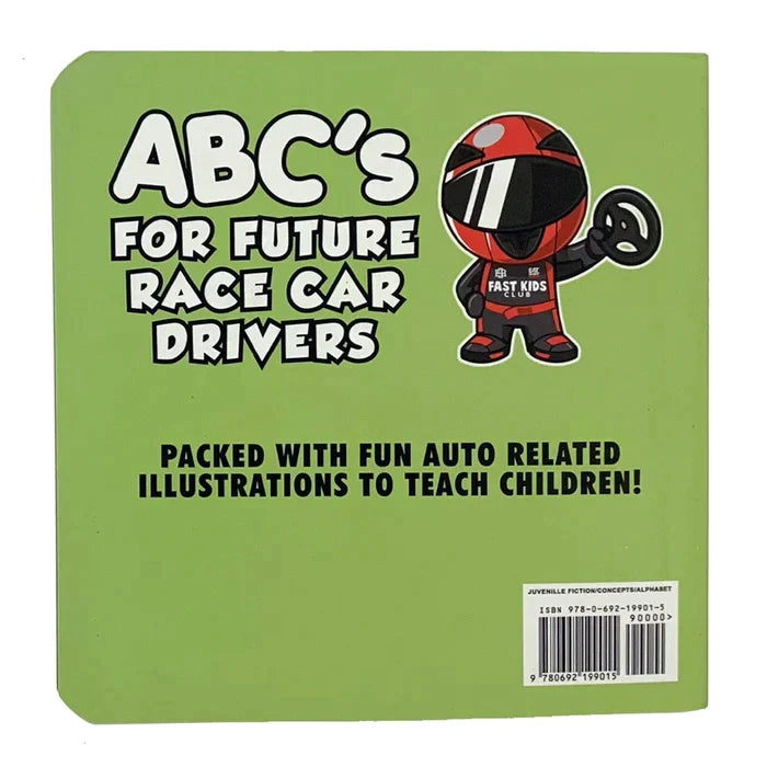 ABC Book For Future Race Car Driver β flownwing