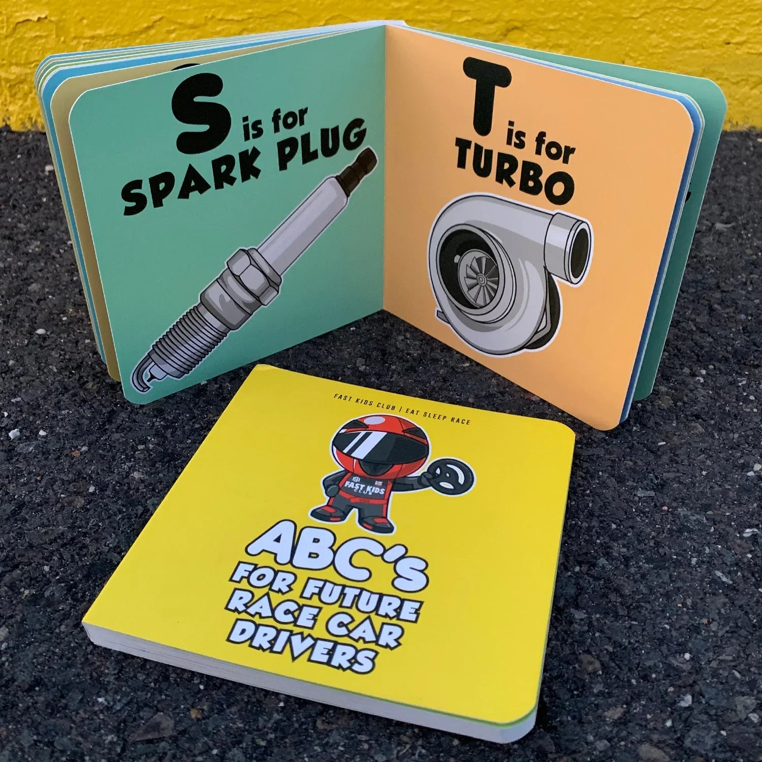 ABC Book For Future Race Car Driver – flownwing