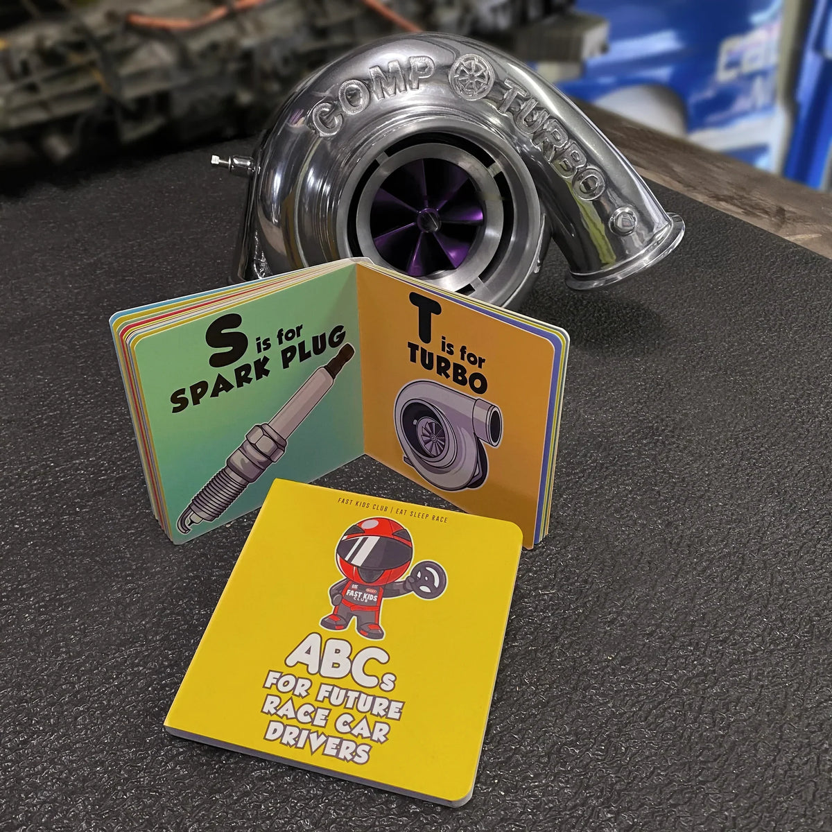 ABC Book For Future Race Car Driver – flownwing