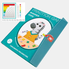 Load image into Gallery viewer, Montessori Educational Book Fraction Graph For Children