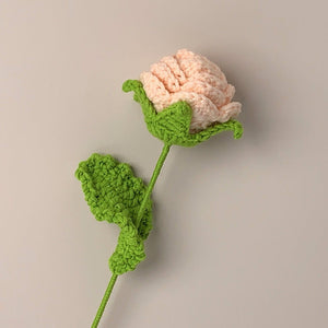 Crochet Flowers Bouquet Handmade Knitted Flower Gift