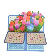 Load image into Gallery viewer, Mother&#39;s Day Sale 3D Pop up Flower Bouquet Card