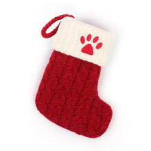 Load image into Gallery viewer, Christmas Letter Knit Stocking