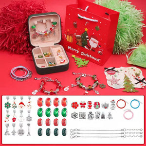 DIY Gorgeous Christmas Bracelet Set