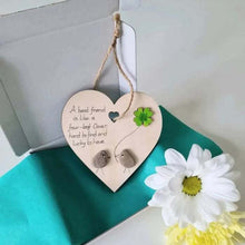 Load image into Gallery viewer, Wooden Heart Thank You Gift