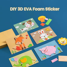 Load image into Gallery viewer, DIY Kids Animal Handmade Stickers