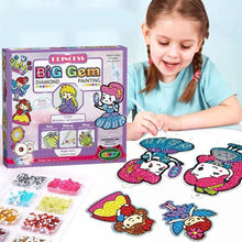 Load image into Gallery viewer, Big Gem Diamond Painting Stickers for Kids