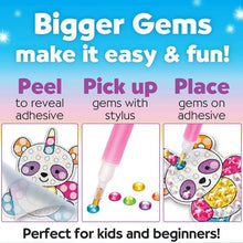 Load image into Gallery viewer, Big Gem Diamond Painting Stickers for Kids