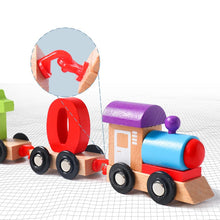 Load image into Gallery viewer, Wooden Digital Train Toy