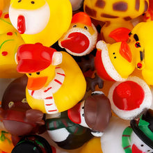 Load image into Gallery viewer, Christmas Advent Calendar 2022 - 24 Rubber Ducks for Kids