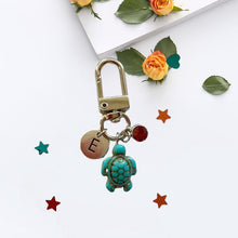 Load image into Gallery viewer, Turtle Keychain