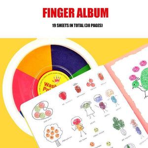 🌷Funny Finger Painting Kit