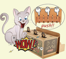 Load image into Gallery viewer, Cat Punch Cat toy Corrugated Cardboard