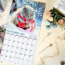Load image into Gallery viewer, Cute Cat Wall Calendar