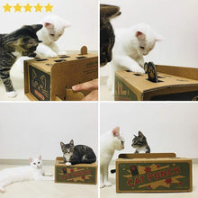 Load image into Gallery viewer, Cat Punch Cat toy Corrugated Cardboard