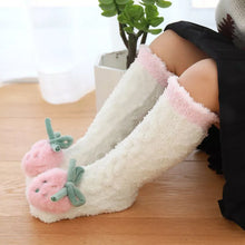 Load image into Gallery viewer, Baby Winter Fluffy Fuzzy Slipper Socks