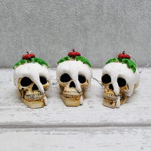 Load image into Gallery viewer, Santa Skull Bauble