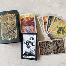 Load image into Gallery viewer, Explore the Mystical World of Tarot Gold Foil Tarot