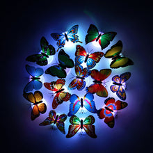 Load image into Gallery viewer, 3D LED Butterfly Decoration Night Light