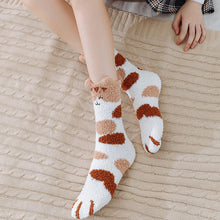 Load image into Gallery viewer, Cat Paw Fuzzy Socks
