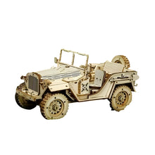 Load image into Gallery viewer, Super Wooden Mechanical Model Puzzle Set