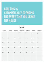 Load image into Gallery viewer, ADULTING IS HARD 2024 CALENDAR