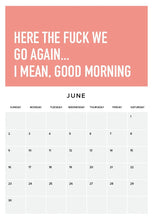 Load image into Gallery viewer, ADULTING IS HARD 2024 CALENDAR