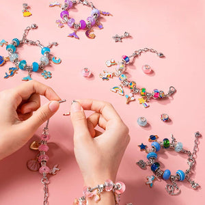 DIY Handmade Beaded Bracelet Set for Kids